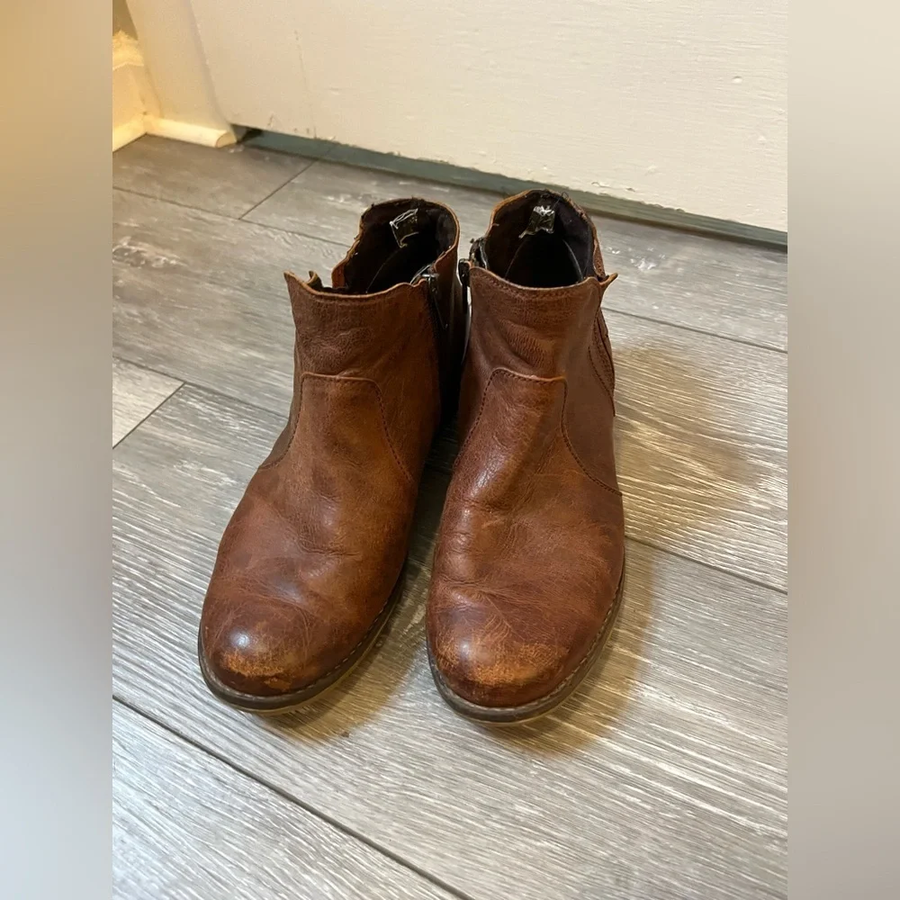 JOSEF SEIBEL Women's SIENNA 45 Ankle Boots Brown Size 39 / 8-8.5